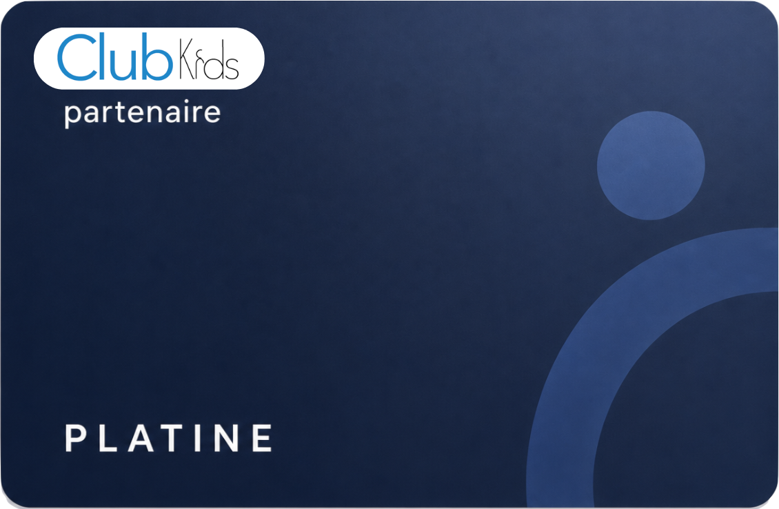 Carte Platine du programme partenaire ClubKids